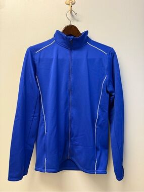 Lands end royal blue track jacket youth XL
